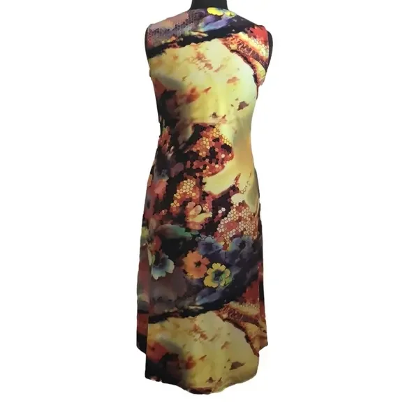 Crystal Fashions Colorful Sleeveless Dress, NWT, Size S - Picture 2 of 6